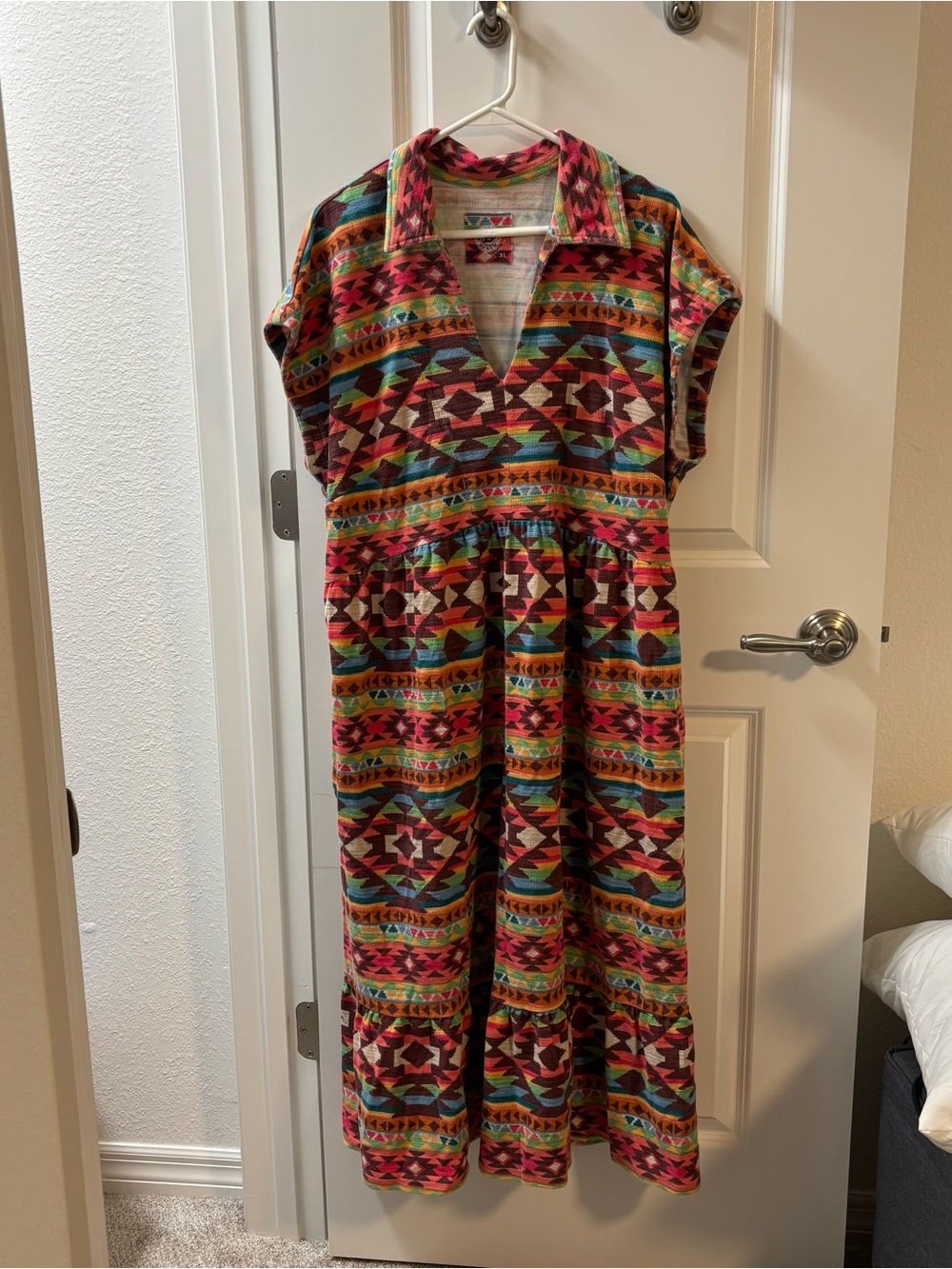 Double D Ranch Dress Size XL Multicolored Maxi